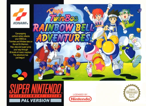Jaquette de Pop'n TwinBee : Rainbow Bell Adventures