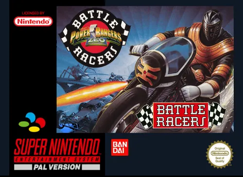 Jaquette de Power Rangers Zeo : Battle Racers
