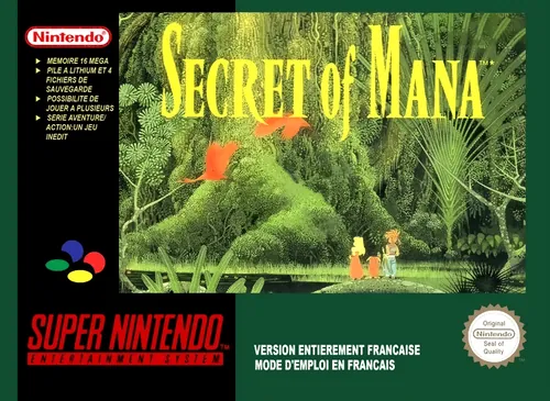 Jaquette de Secret of Mana