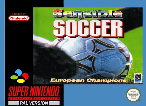 Jaquette de Sensible Soccer : European Champions