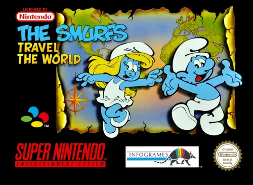 Jaquette de Smurfs, The - Travel the World