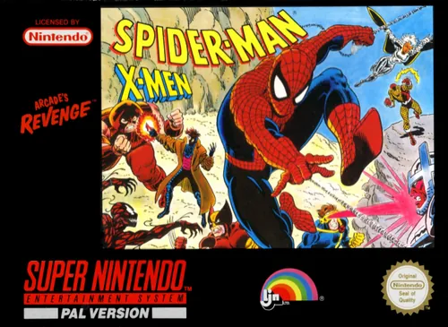 Jaquette de Spider-Man & X-Men : Arcade's Revenge