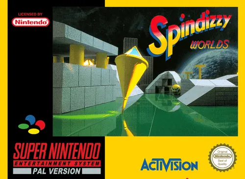 Jaquette de Spindizzy Worlds