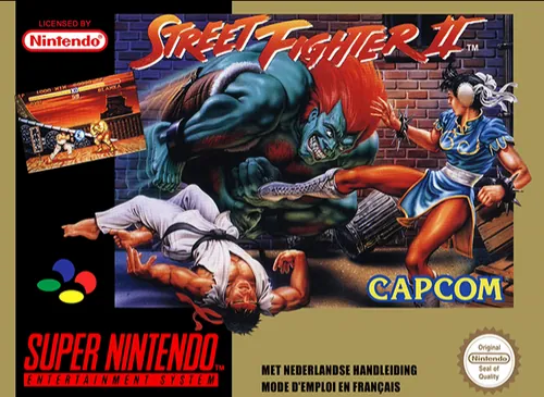 Jaquette de Street Fighter II