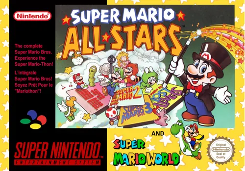 Jaquette de Super Mario All-Stars and Super Mario World
