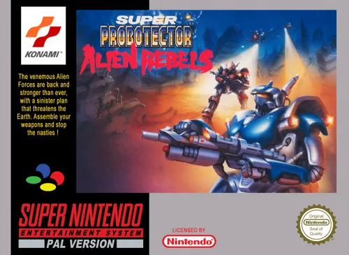 Jaquette de Super Probotector : Alien Rebels