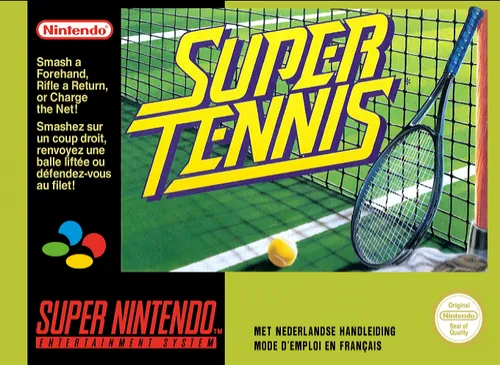 Jaquette de Super Tennis