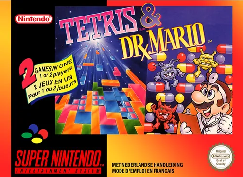 Jaquette de Tetris & Dr. Mario