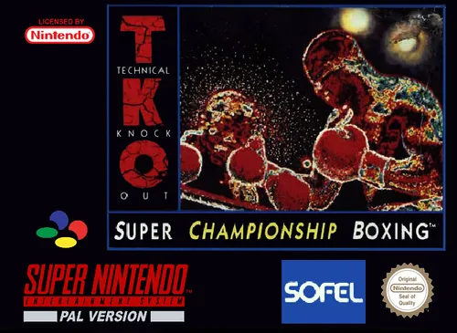 Jaquette de TKO Super Championship Boxing