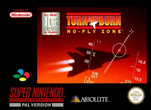 Jaquette de Turn & Burn - No Fly Zone
