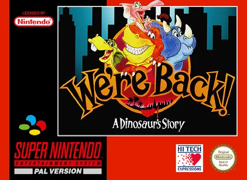 Jaquette de We're Back! : A Dinosaur's Story