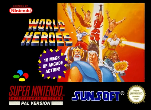 Jaquette de World Heroes