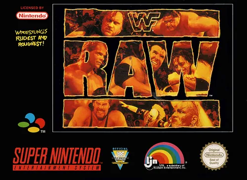 Jaquette de WWF Raw