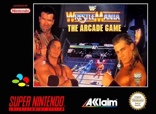 Jaquette de WWF WrestleMania : The Arcade Game