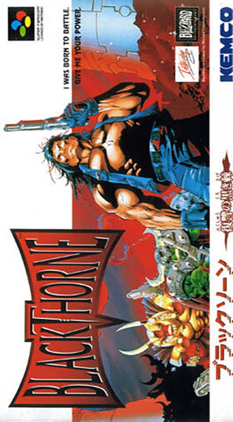 Jaquette de Blackthorne