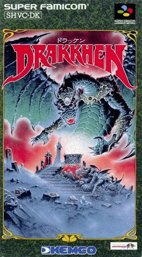 Jaquette de Drakkhen