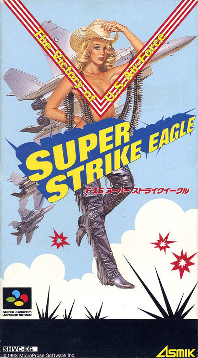 Jaquette de F-15 Super Strike Eagle