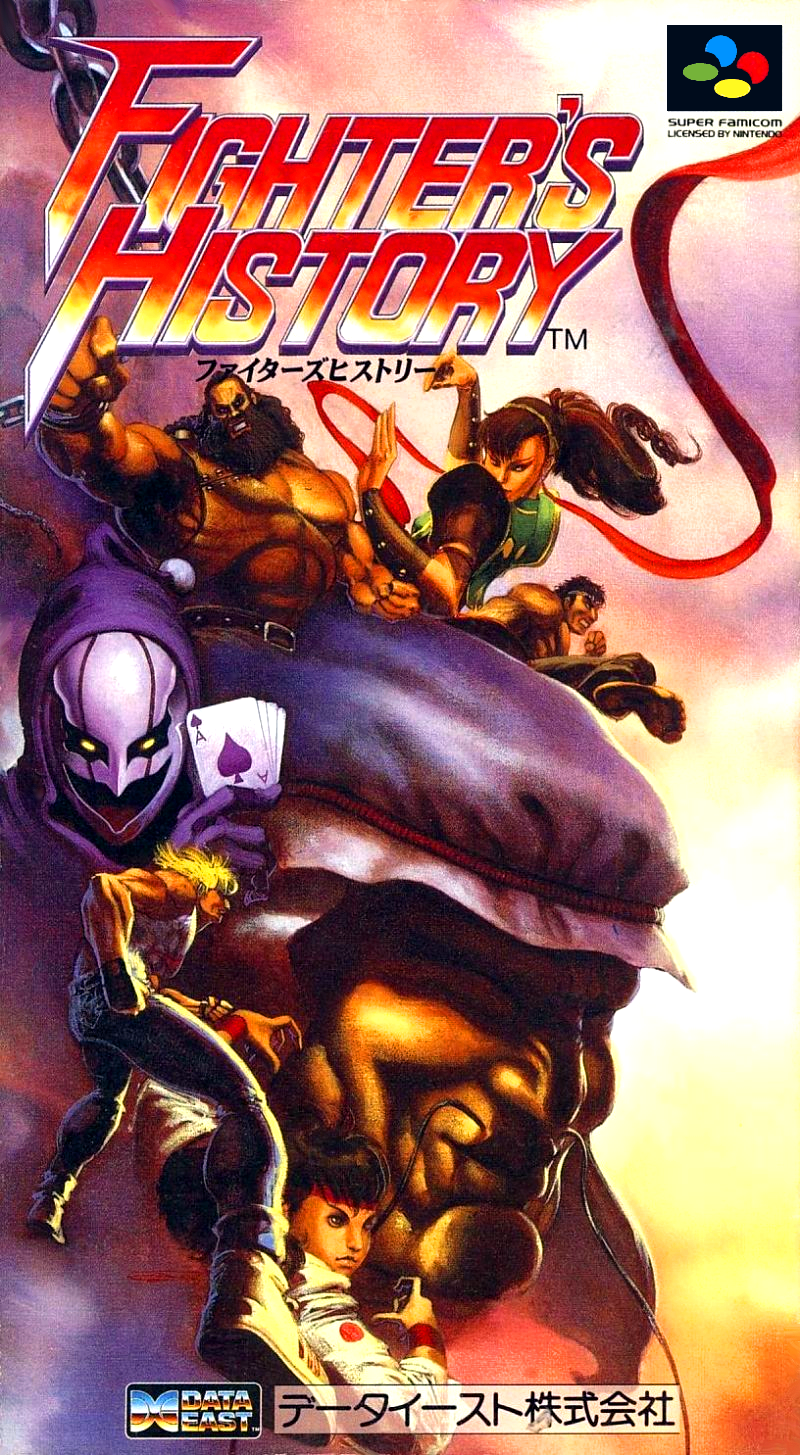 Jaquette de Fighter's History