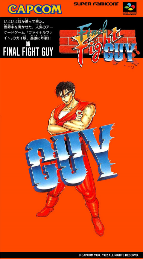 Jaquette de Final Fight Guy