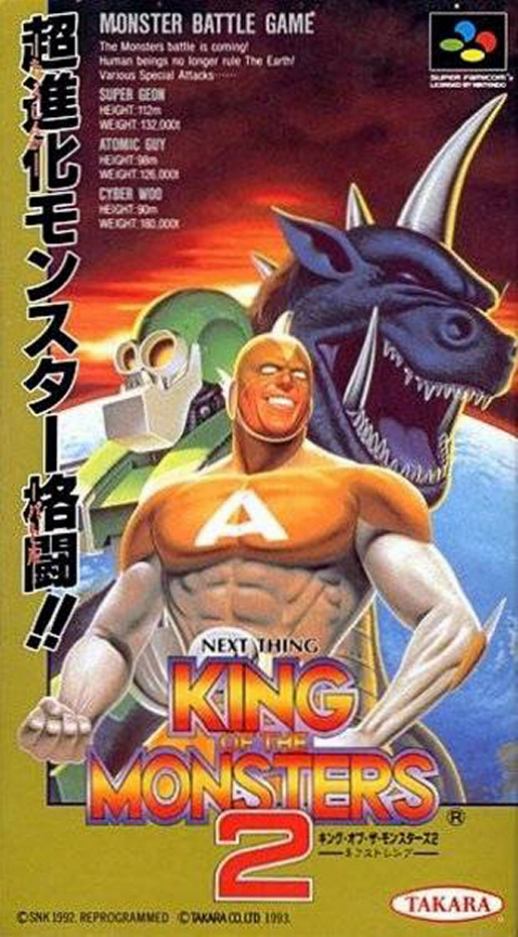 Jaquette de King of the Monsters 2