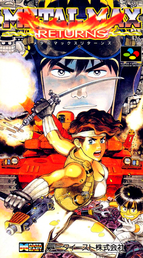 Jaquette de Metal Max Returns