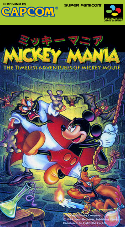Jaquette de Mickey Mania: The Timeless Adventures of Mickey Mouse