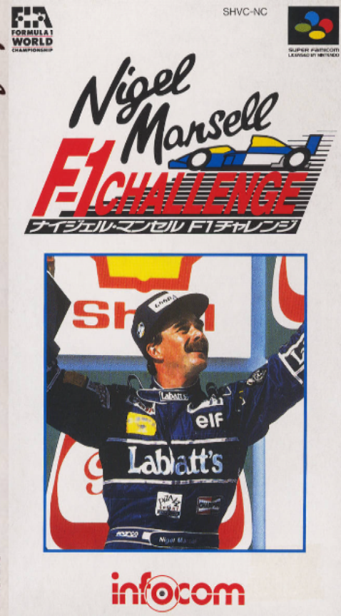Jaquette de Nigel Mansell's F-1 Challenge
