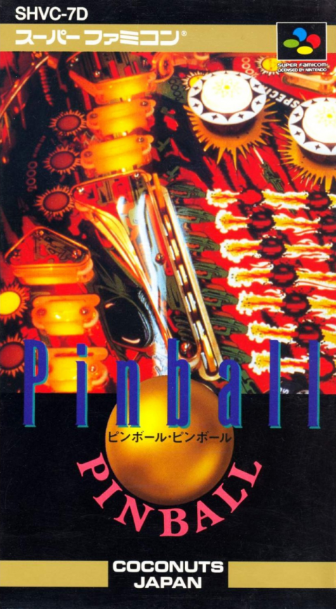 Jaquette de Pinball Pinball