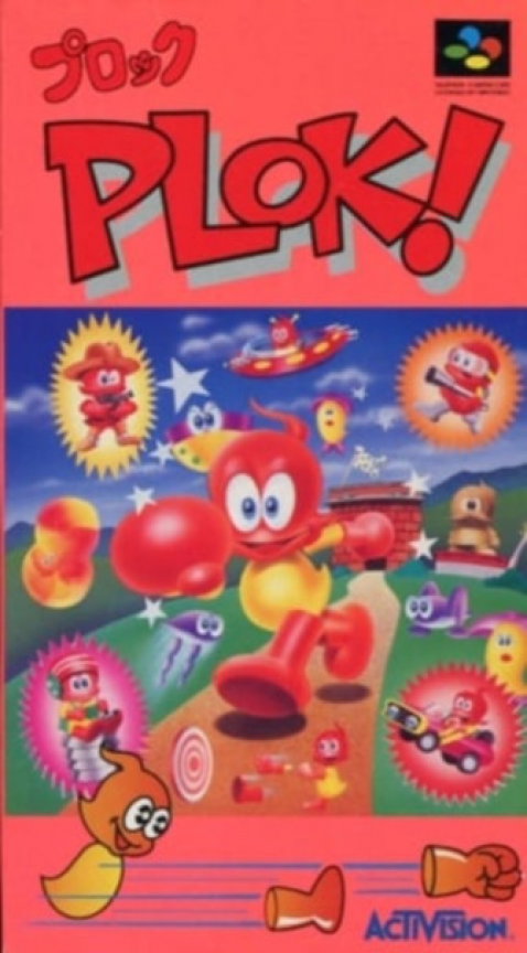Jaquette de Plok