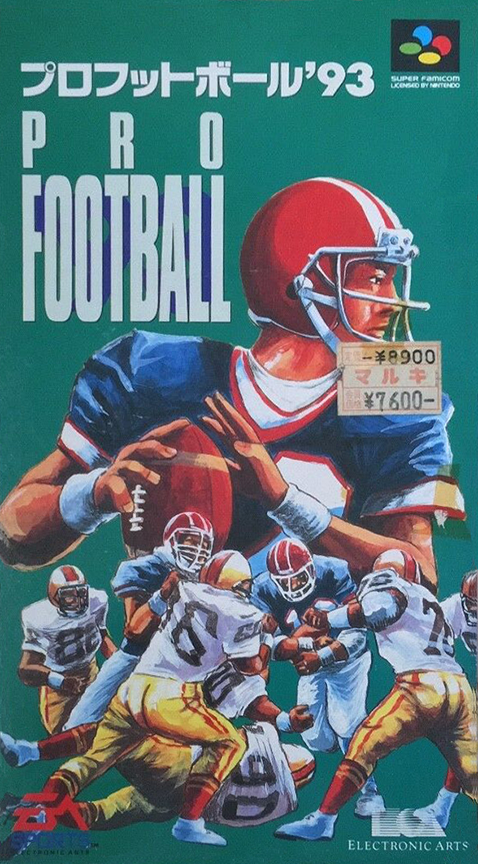Jaquette de Pro Football '93