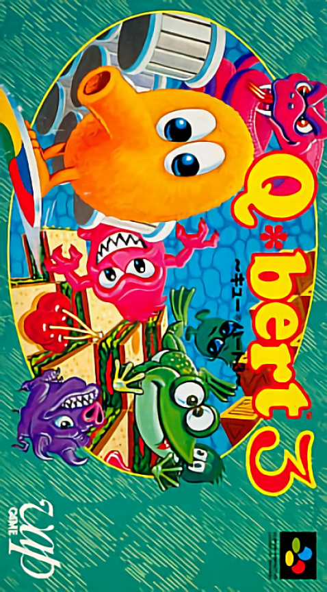 Jaquette de Q*bert 3