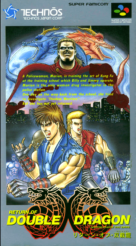 Jaquette de Return of Double Dragon