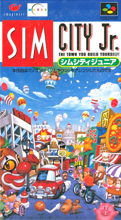 Jaquette de SimCity Jr.