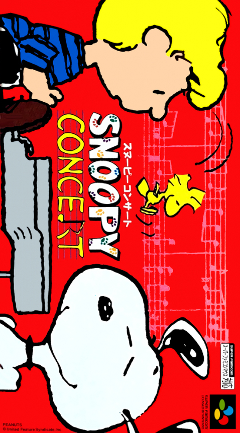 Jaquette de Snoopy Concert