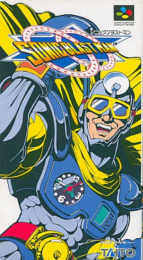 Jaquette de Sonic Blast Man