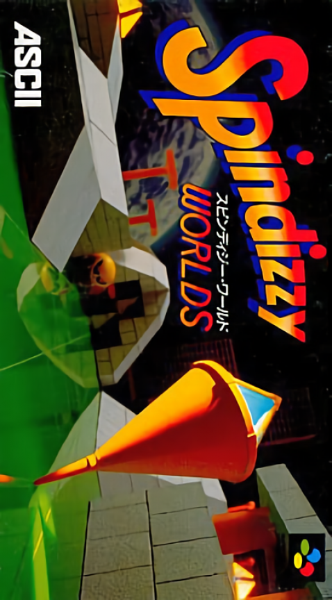 Jaquette de Spindizzy Worlds
