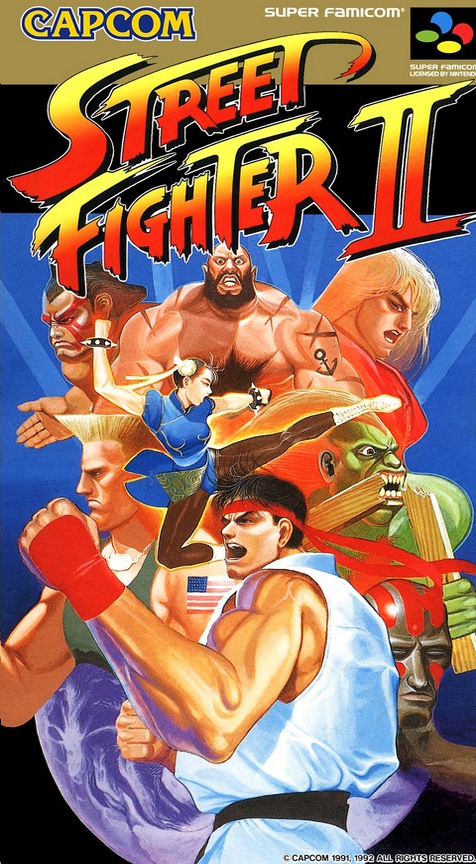 Jaquette de Street Fighter II: The World Warrior