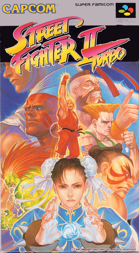 Jaquette de Street Fighter II Turbo: Hyper Fighting