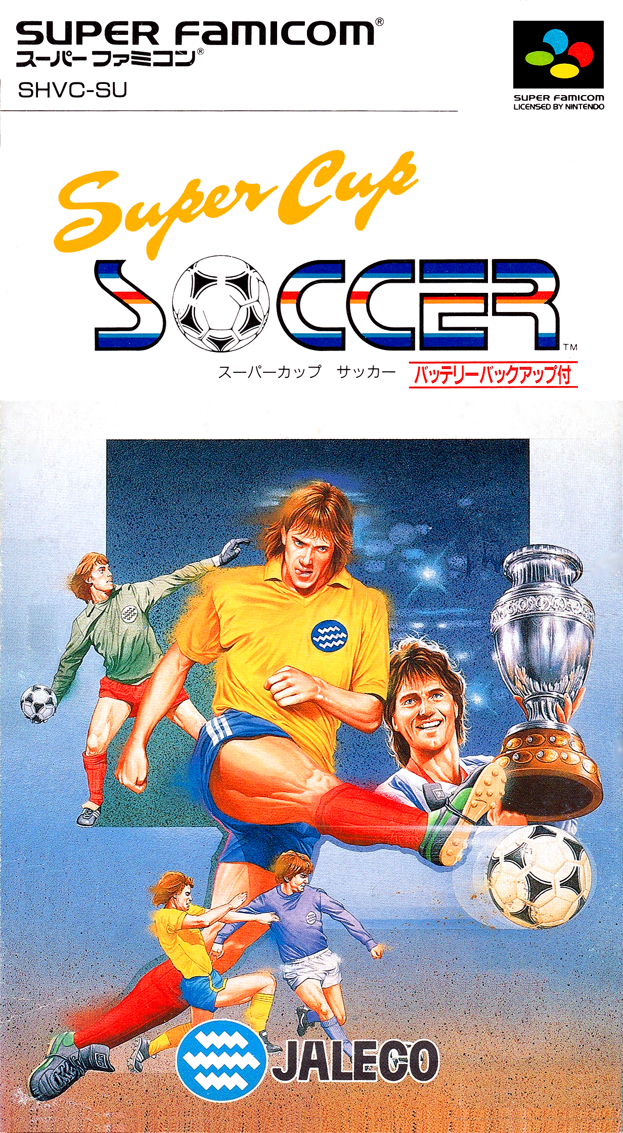 Jaquette de Super Cup Soccer