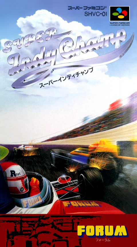 Jaquette de Super Indy Champ
