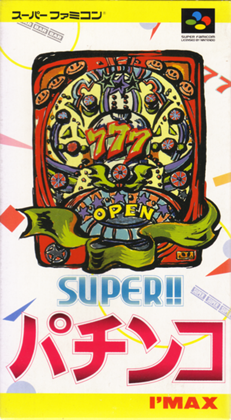 Jaquette de Super Pachinko