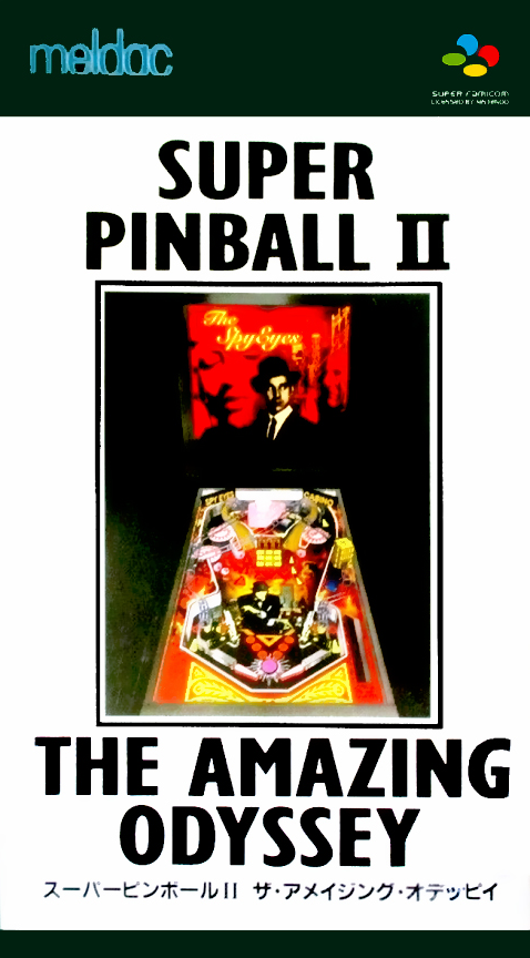Jaquette de Super Pinball II: Amazing Odyssey