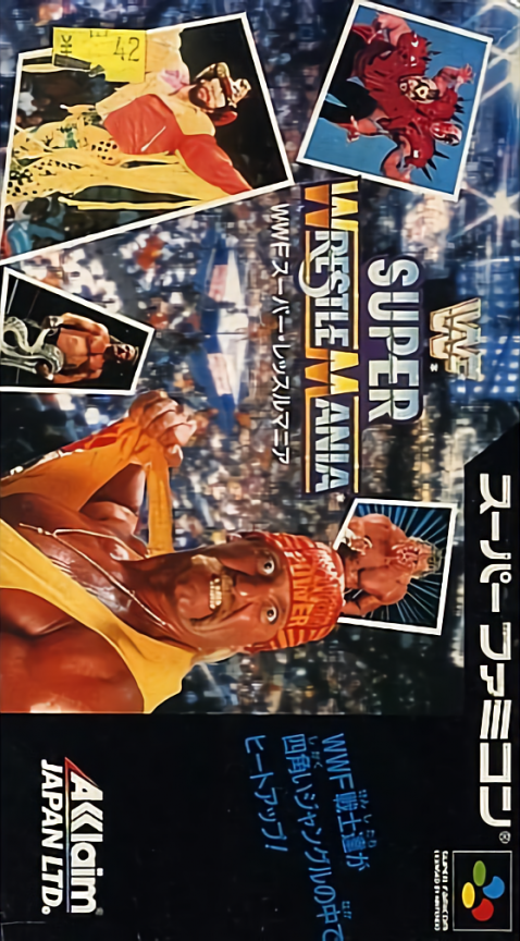 Jaquette de WWF Super WrestleMania