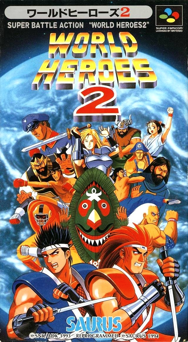Jaquette de World Heroes 2