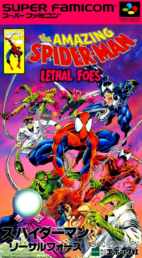 Jaquette de The Amazing Spider-Man: Lethal Foes