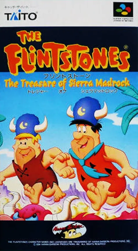 Jaquette de The Flintstones: The Treasure of Sierra Madrock