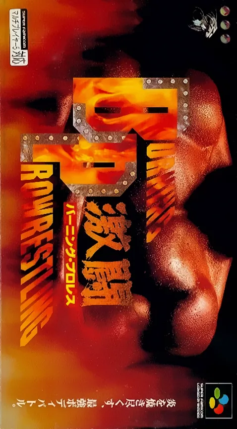 Jaquette de Gekitou Burning Pro Wrestling