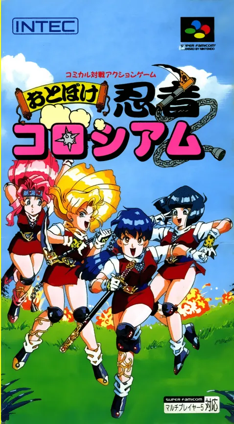 Jaquette de Otoboke Ninja Colosseum