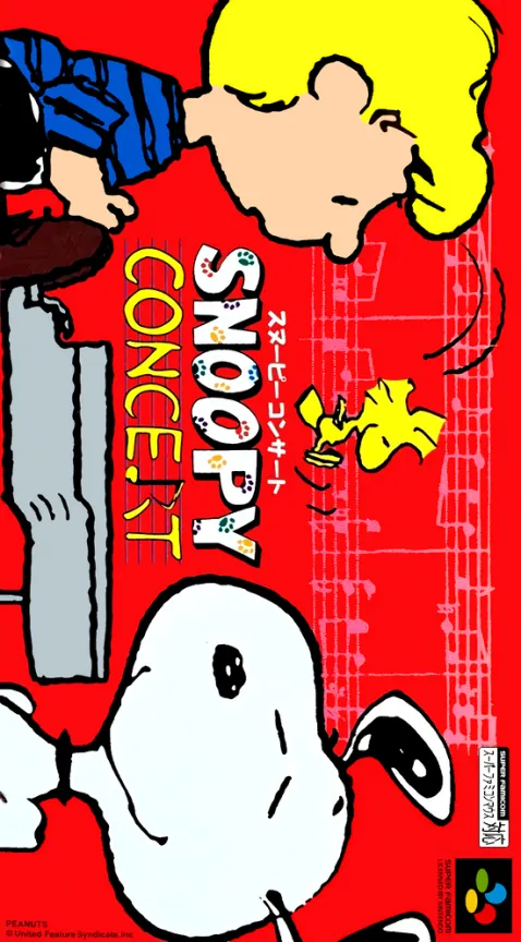 Jaquette de Snoopy Concert