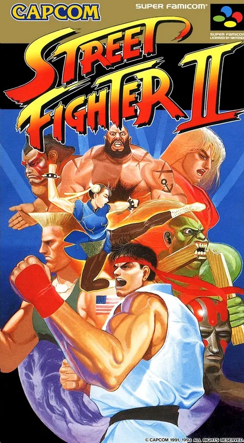Jaquette de Street Fighter II: The World Warrior